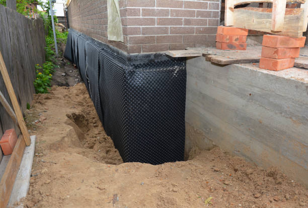Crawl space vapor barrier installation in Churubusco, IN